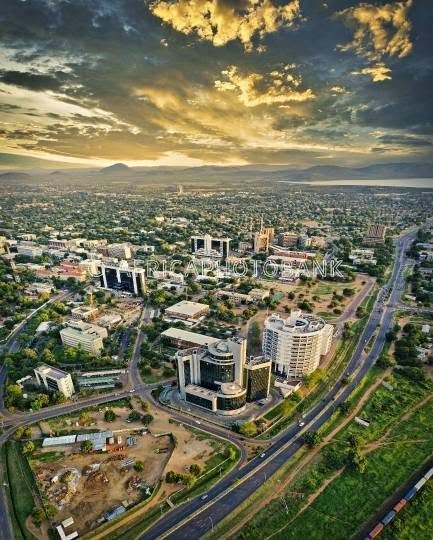 Botswana Gaborone Aerial