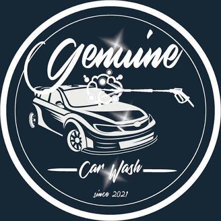 Genuine Car Wash logo